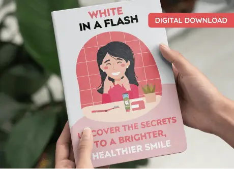 PrimeBiome bonus 3 White In a Flash teeth whitening ebook
